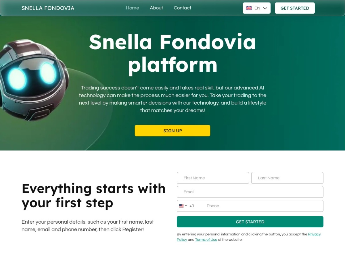 Screenshot of Snella Fondovia